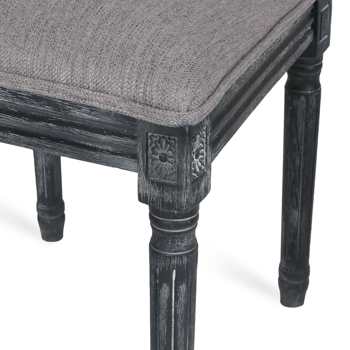 Regan Wood and Cane Upholstered Expandable 7 Piece Dining Set by Christopher Knight Home