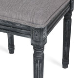 Regan Wood and Cane Upholstered Expandable 7 Piece Dining Set by Christopher Knight Home