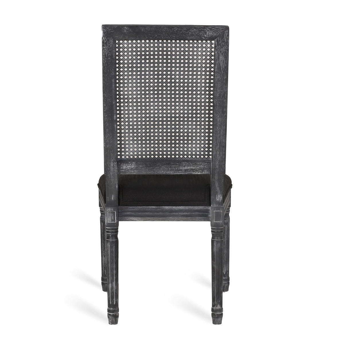 Regan Wood and Cane Upholstered Expandable 7 Piece Dining Set by Christopher Knight Home