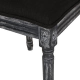 Regan Wood and Cane Upholstered Expandable 7 Piece Dining Set by Christopher Knight Home