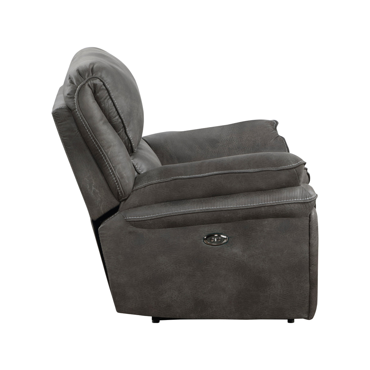Regina Microfiber Power Double Reclining Loveseat
