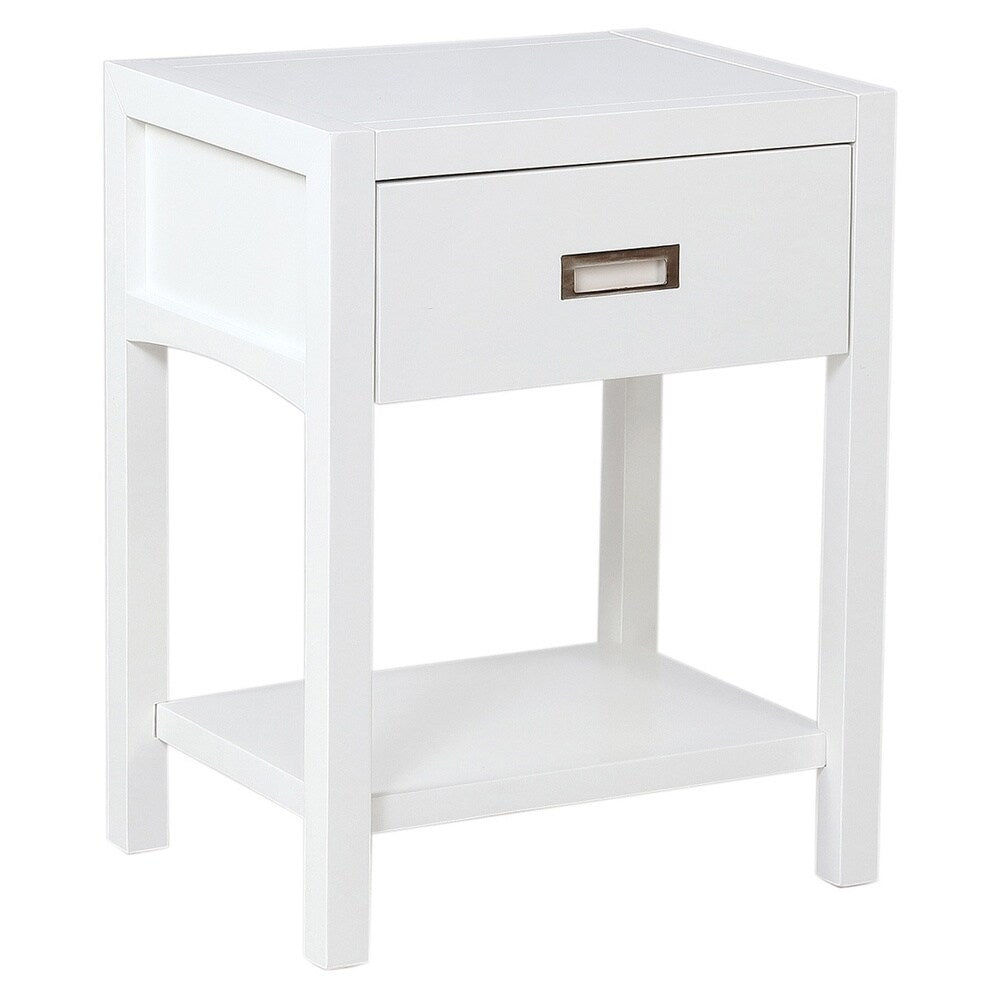 Copper Grove Sackingen White Nightstand
