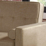 Relax A Lounger Medina Convertible Sofa with Ottoman by iLounge