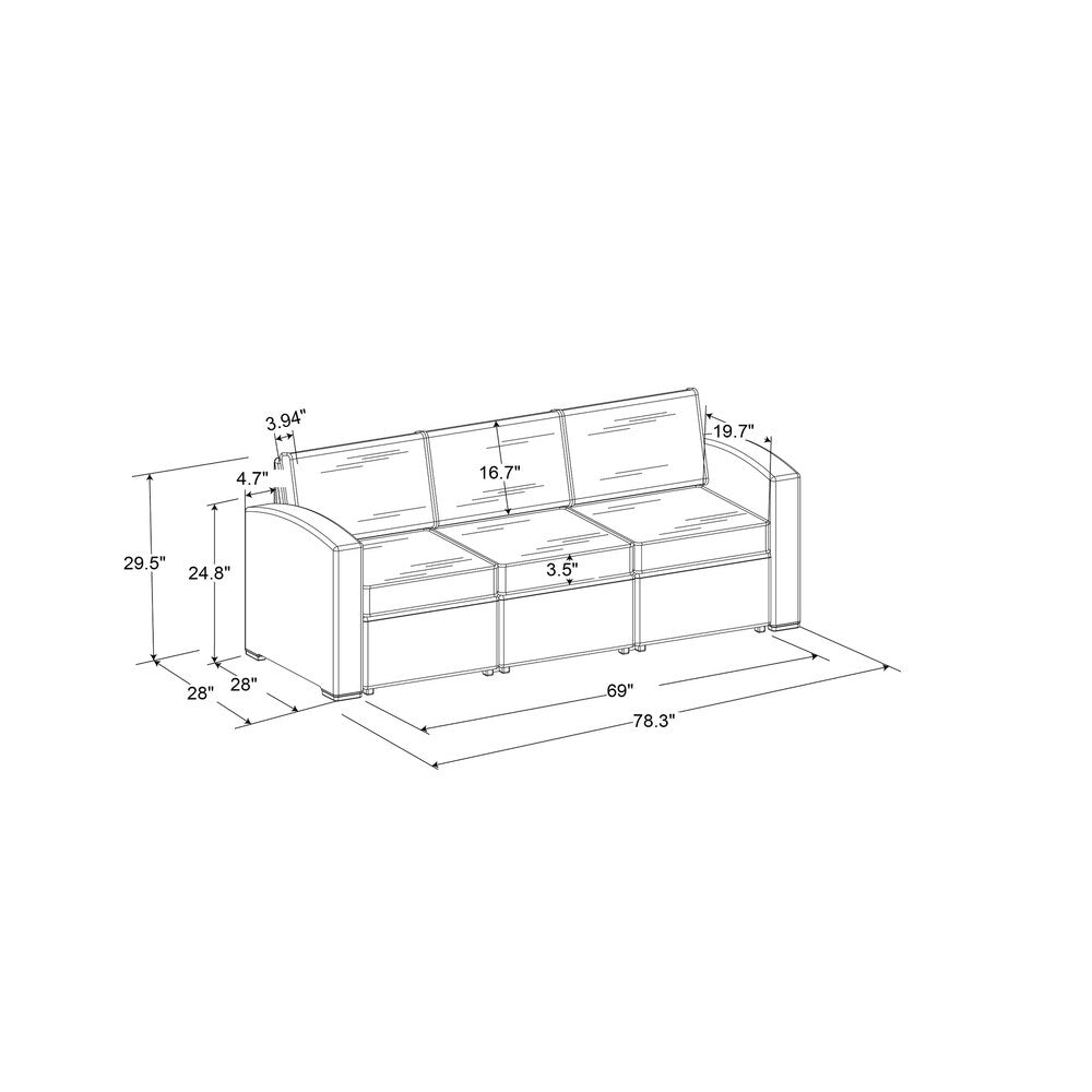 Relax A Lounger® San Martin Outdoor Wicker Sofa