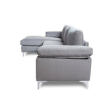 Relax Lounge Sofa Bed Sleeper Fabric Left Hand and Facing Sofa for Living Room, Bedroom