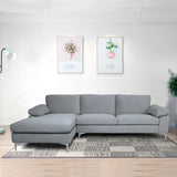 Relax Lounge Sofa Bed Sleeper Fabric Left Hand and Facing Sofa for Living Room, Bedroom