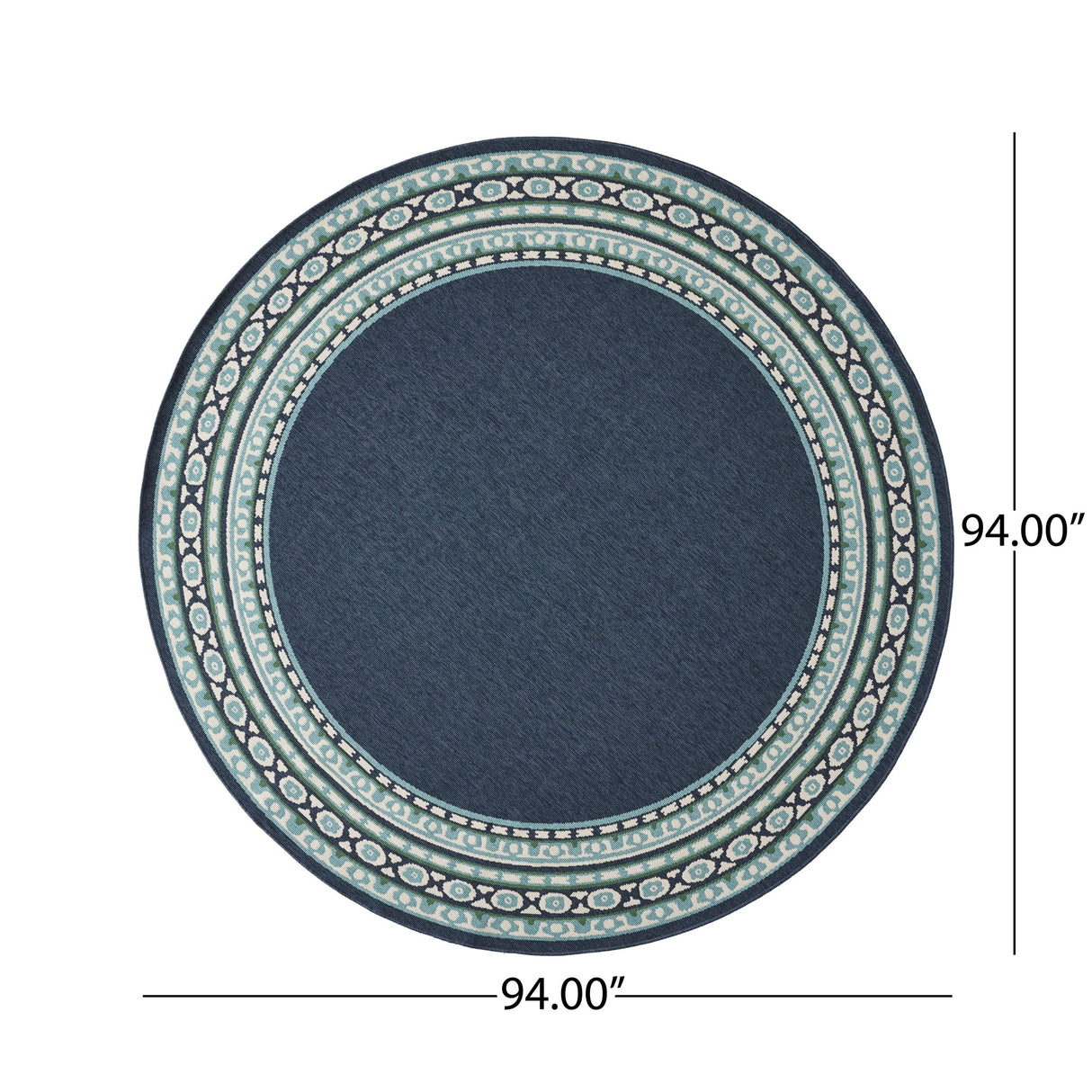 Remington Indoor/ Outdoor Border Area Rug by Christopher Knight Home