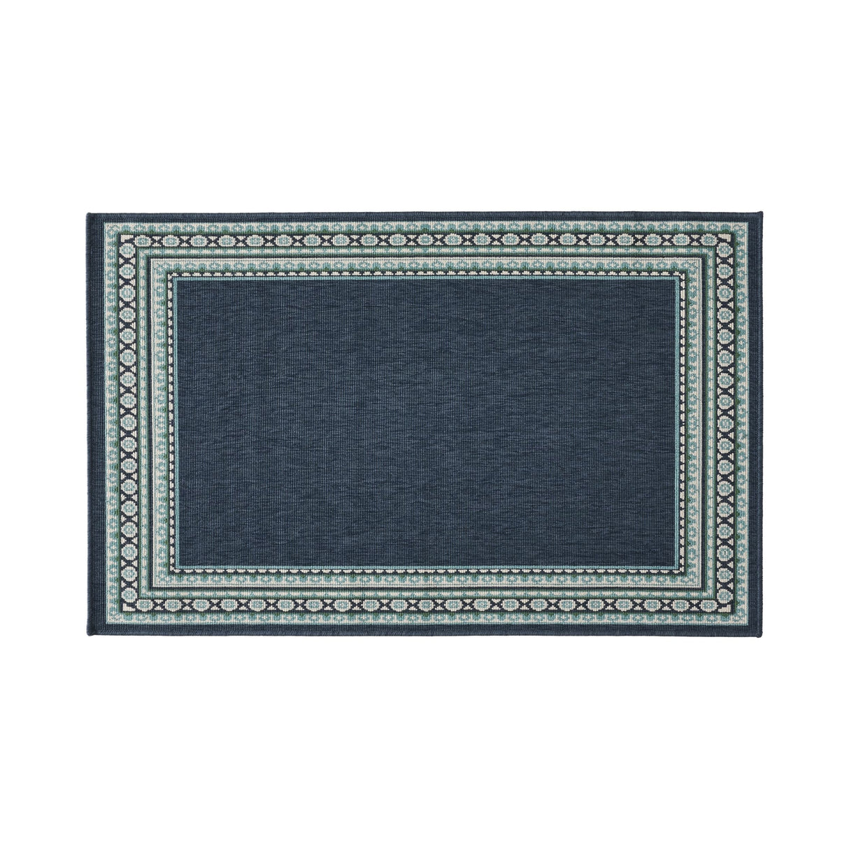 Remington Indoor/ Outdoor Border Area Rug by Christopher Knight Home