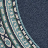 Remington Indoor/ Outdoor Border Area Rug by Christopher Knight Home