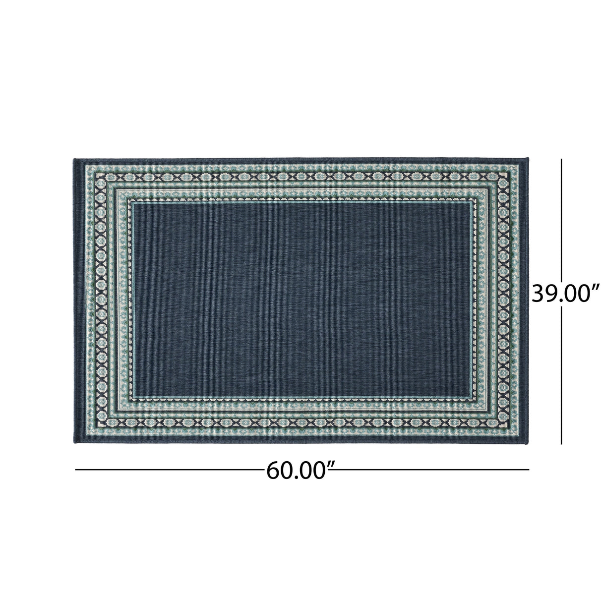 Remington Indoor/ Outdoor Border Area Rug by Christopher Knight Home