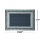 Remington Indoor/ Outdoor Border Area Rug by Christopher Knight Home
