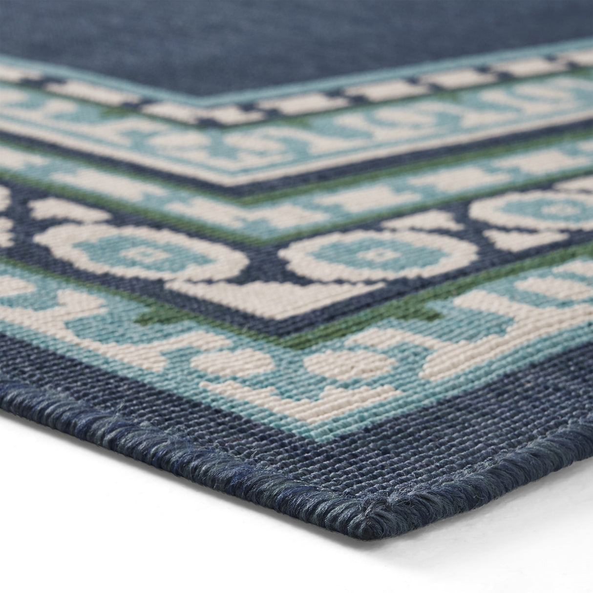 Remington Indoor/ Outdoor Border Area Rug by Christopher Knight Home