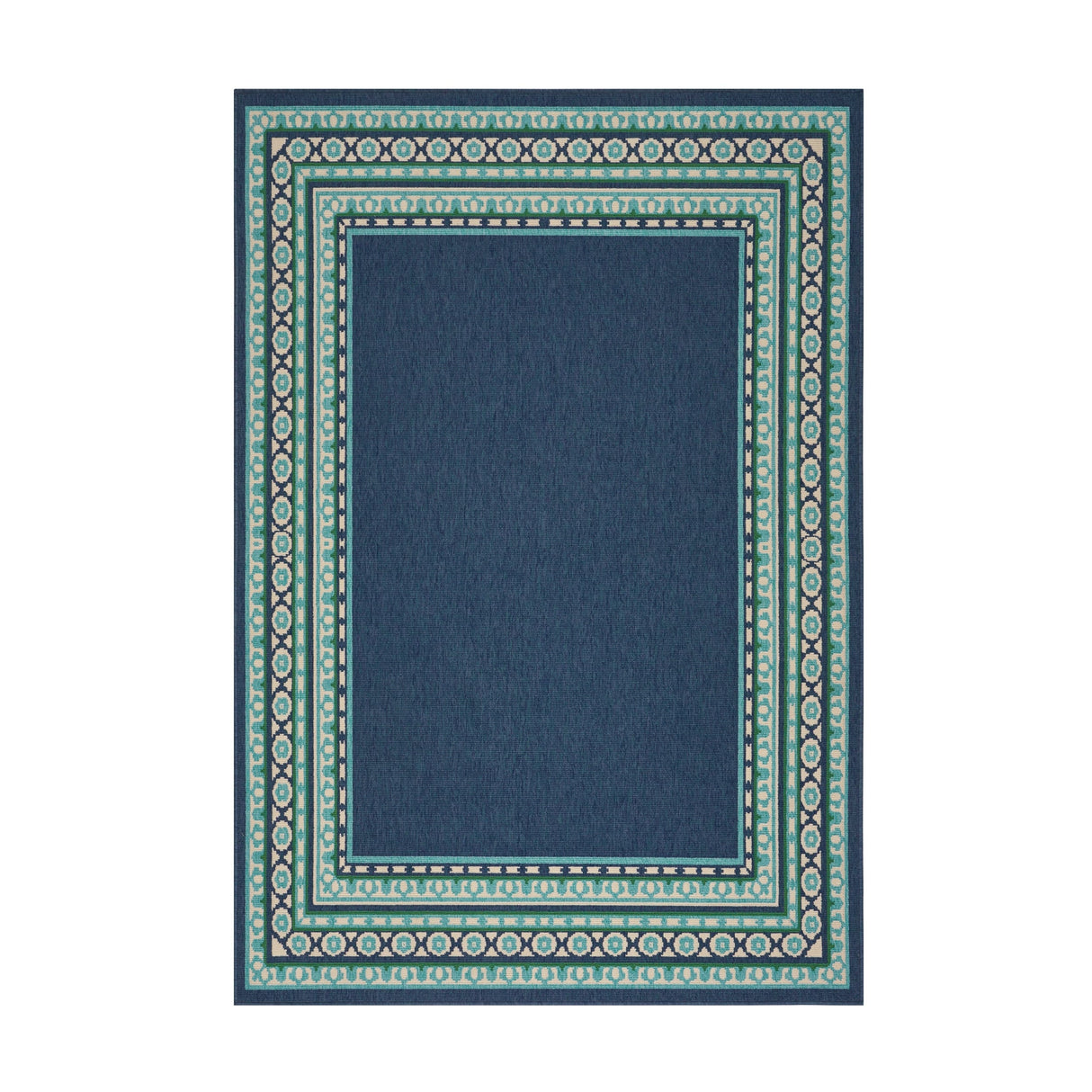 Remington Indoor/ Outdoor Border Area Rug by Christopher Knight Home