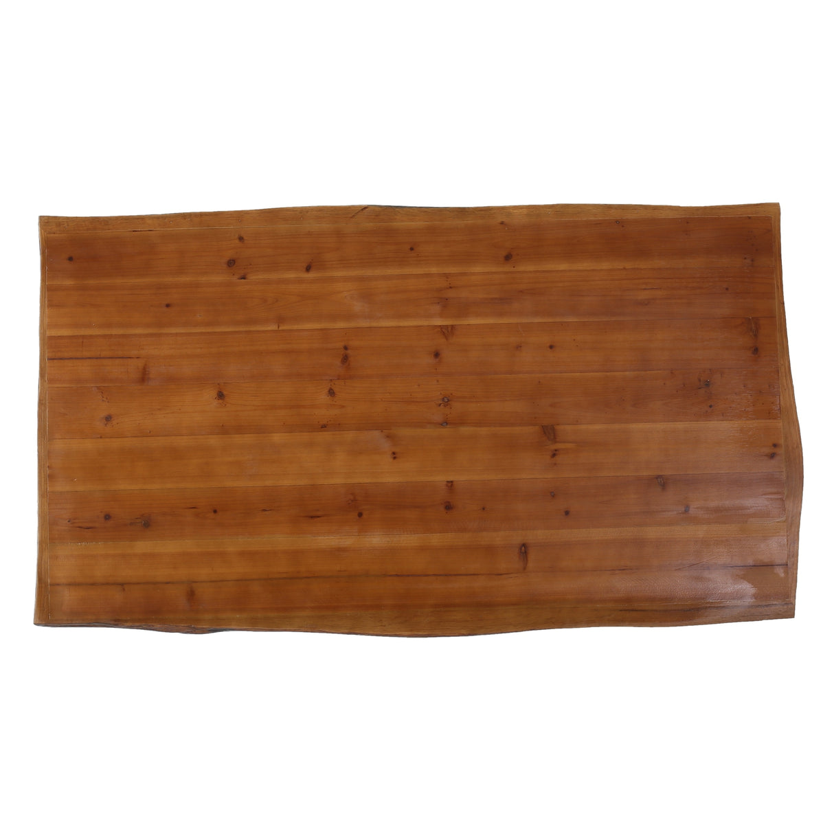 Remington Natural Wood Live Edge Writing Desk by Christopher Knight Home - Natural + Black