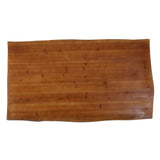 Remington Natural Wood Live Edge Writing Desk by Christopher Knight Home - Natural + Black