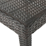 Remy Outdoor 3-Piece Wicker Stacking Chair Chat Set by Christopher Knight Home