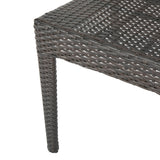 Remy Outdoor 3-Piece Wicker Stacking Chair Chat Set by Christopher Knight Home