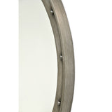 Renwil Melva Framed Antique Grey Mirror - Clear - Large