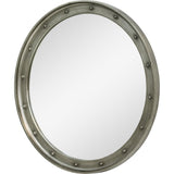 Renwil Melva Framed Antique Grey Mirror - Clear - Large