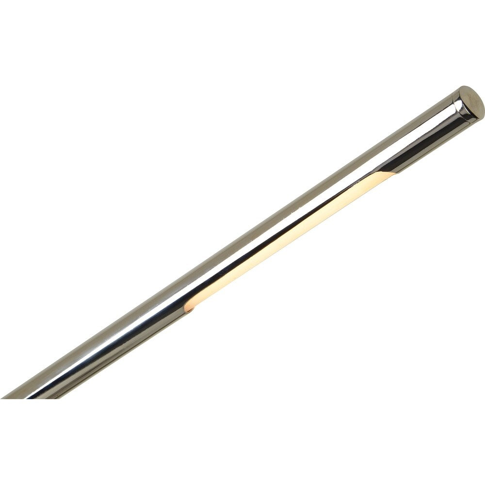 Strick & Bolton Tschumi Polished Nickel Iron Table Lamp