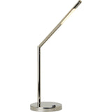 Strick & Bolton Tschumi Polished Nickel Iron Table Lamp