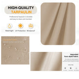 Replacement Canopy Top Cover Fabric for 13 x 10 Ft Outdoor Patio Retractable Pergola Sun-shelter Canopy