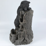 Resin Bear and Tree Outdoor Patio Foutain