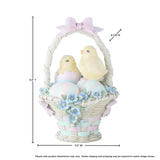 Resin Hatching Chick Easter Basket