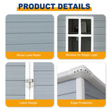 Resin Outdoor Storage Shed