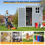 Resin Outdoor Storage Shed