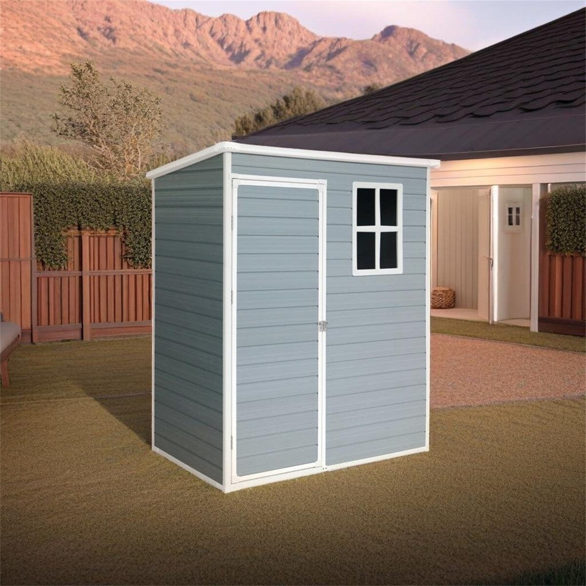 Resin Outdoor Storage Shed