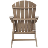 Resin Traditional Outdoor Adirondack Chair