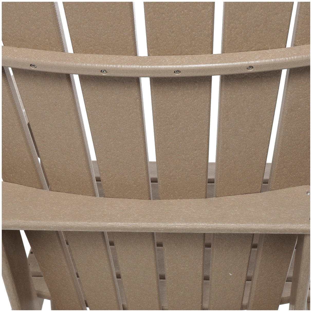 Resin Traditional Outdoor Adirondack Chair