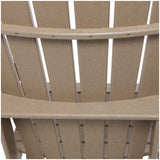 Resin Traditional Outdoor Adirondack Chair
