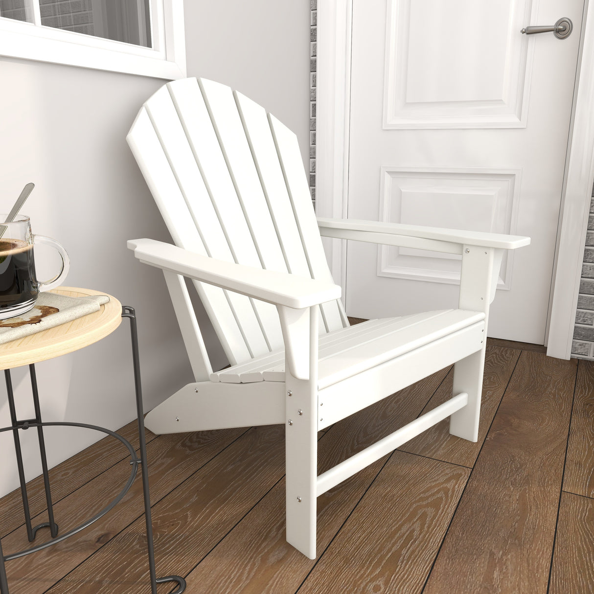 Resin Traditional Outdoor Adirondack Chair