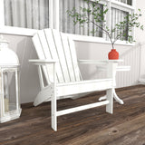 Resin Traditional Outdoor Adirondack Chair