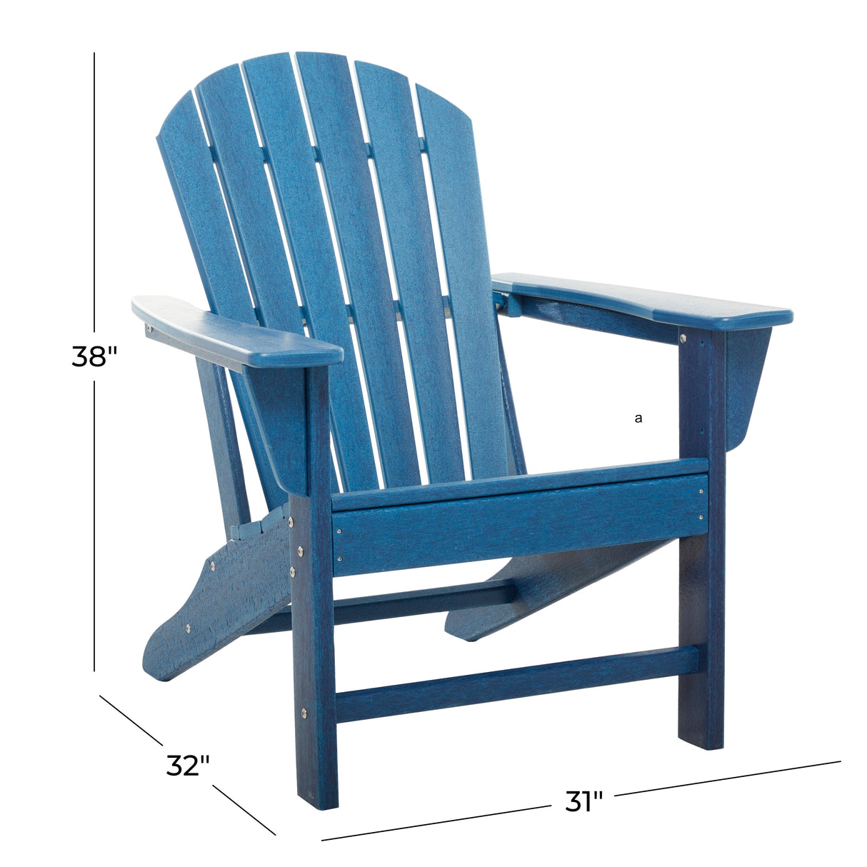 Resin Traditional Outdoor Adirondack Chair