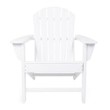 Resin Traditional Outdoor Adirondack Chair
