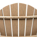 Resin Traditional Outdoor Adirondack Chair