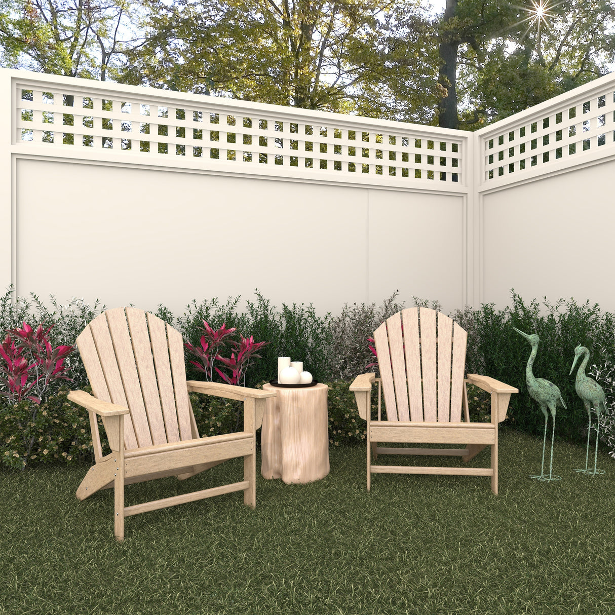 Resin Traditional Outdoor Adirondack Chair