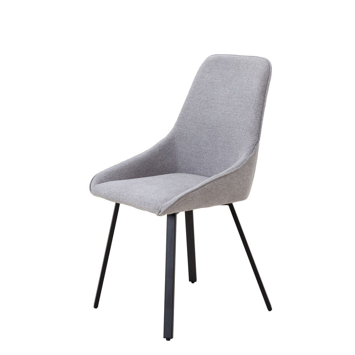 Restaurant Chair, Metal Chair Legs, High Backrest, Velvet Thickened Seat Cushions (4 Pieces)