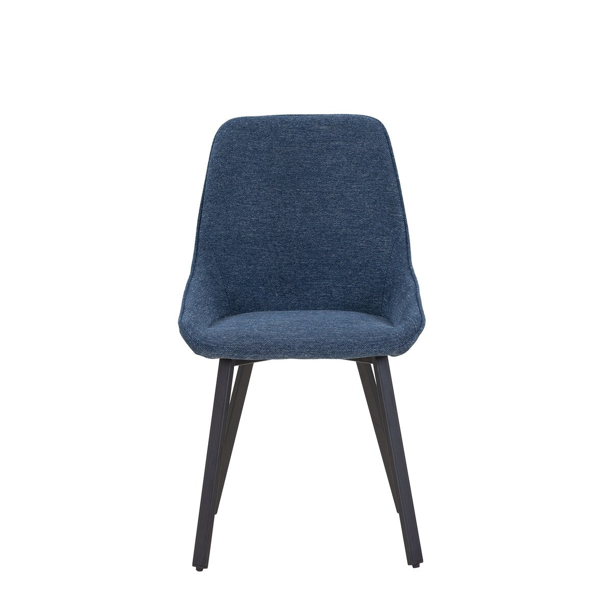 Restaurant Chair, Metal Chair Legs, High Backrest, Velvet Thickened Seat Cushions (4 Pieces)