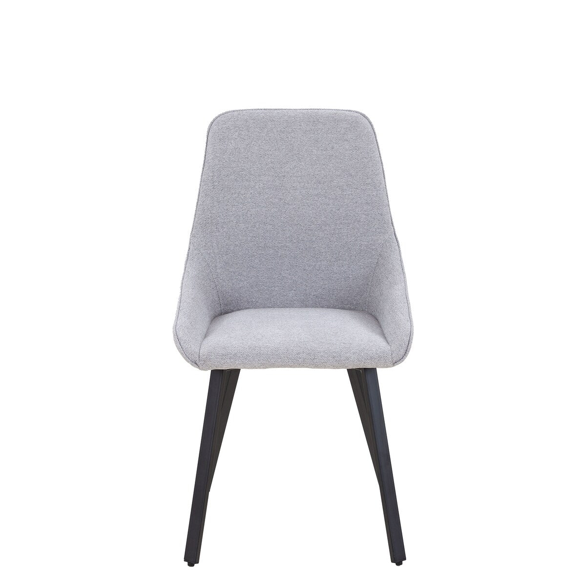 Restaurant Chair, Metal Chair Legs, High Backrest, Velvet Thickened Seat Cushions (4 Pieces)