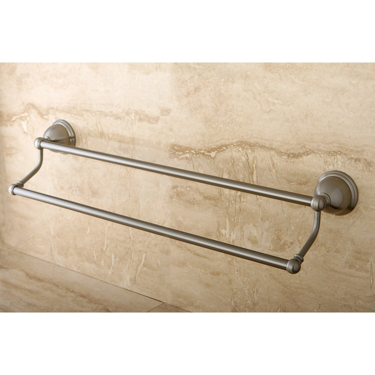 Kingston Brass Restoration 24-Inch Dual Towel Bar