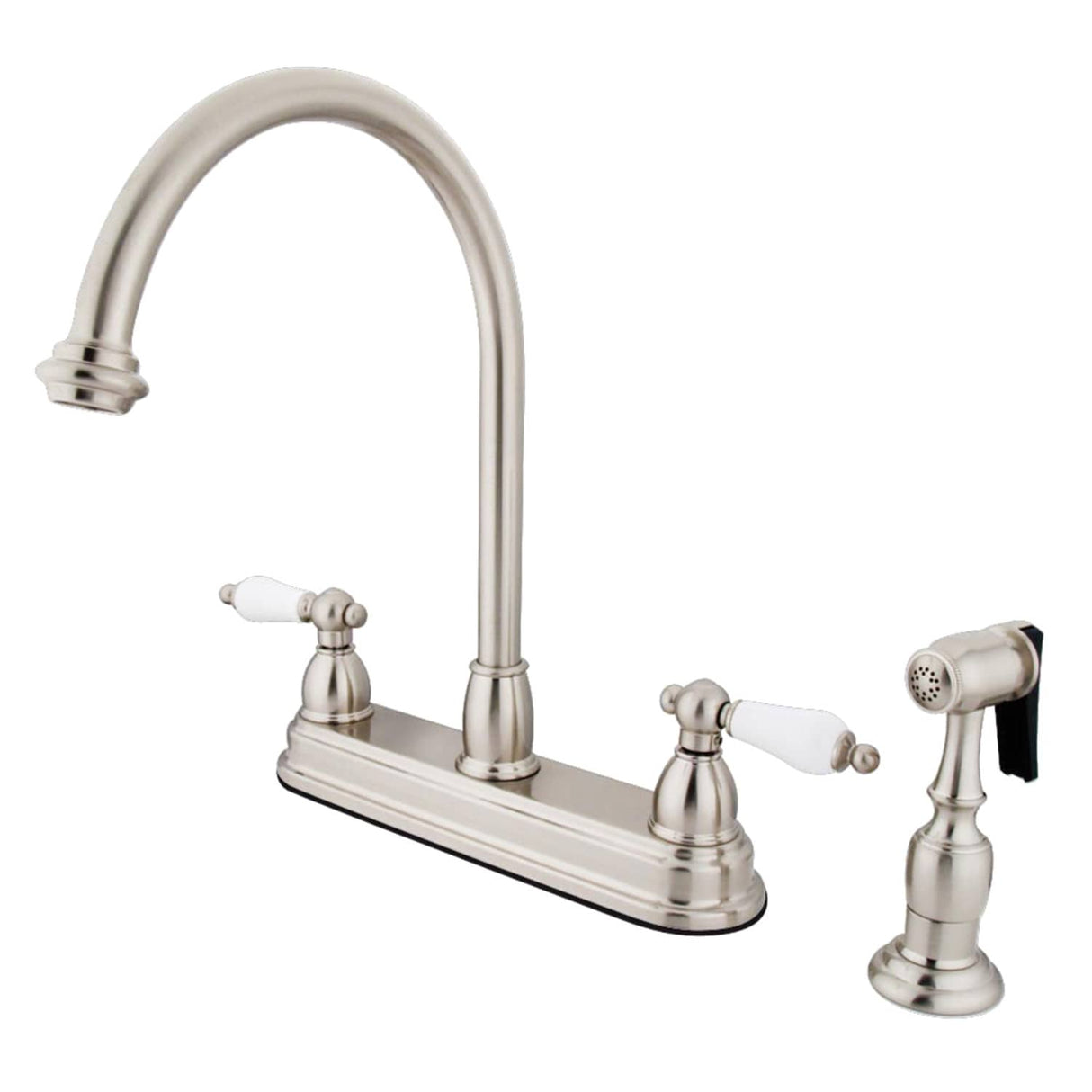 Kingston Brass Restoration Centerset Kitchen Faucet