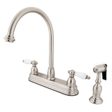 Kingston Brass Restoration Centerset Kitchen Faucet