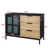 Retro Design Drawer Dresser Bar Cabinet Side Cabinet Storge Cabinet
