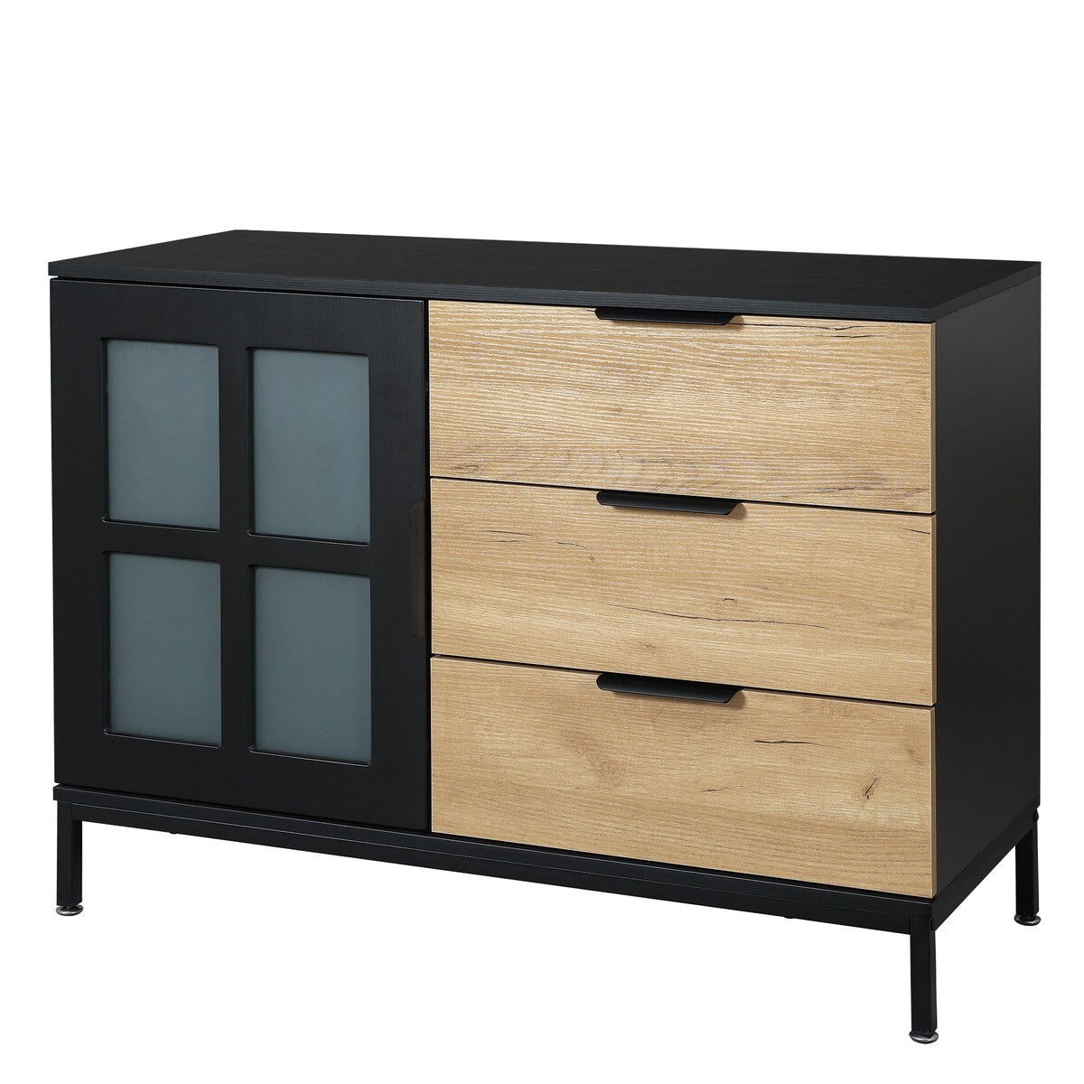 Retro Design Drawer Dresser Bar Cabinet Side Cabinet Storge Cabinet