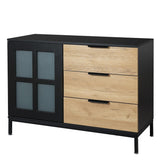Retro Design Drawer Dresser Bar Cabinet Side Cabinet Storge Cabinet