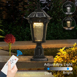 Retro Solar Lights With Dimmable LED
